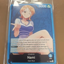 One Piece TCG - Nami Leader Sealed Promo  - P-117 - November Store Tournament