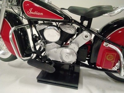 1998 IMMI New Ray 1948 Indian Chief Motorcycle Bike Model 1:6