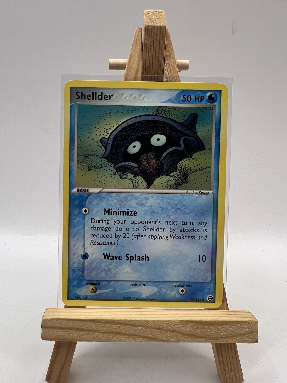 Shellder 79/112 EX FireRed & LeafGreen Pokemon Card LP/MP
