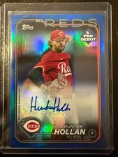 2024 Topps Pro Debut Hunter Hollan Auto #PD-60 - You Pick