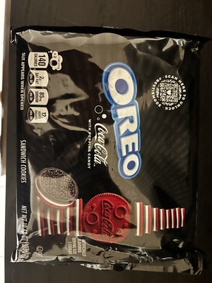 Nabisco Oreo + Coca Cola With Popping Candy Cookies  New 10.68 Oz