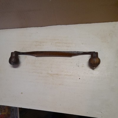 Ziehmesser Stechbeitel französisch Vintage geschmiedet Bodger Baum Holz Schnitzerei Form Hobel Eiche