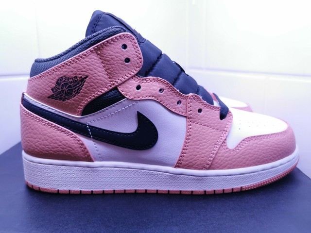 jordan 1 mid pink quartz size 5