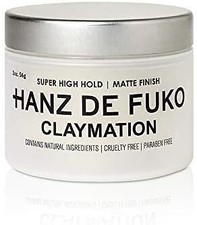 Image of HANZ DE FUKO Claymation | Premium All Natural Clay-Wax Hybrid Styling Product |