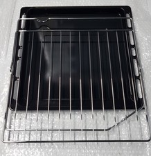 § CUISINIERE INDESIT IS5V5PCW LOT PLATEAU LECHE FRITE + GRILLE + SUPPORT BROCHE