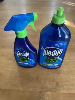 2 Pledge Multi Surface Clean & Dust and Multi Surface Floor