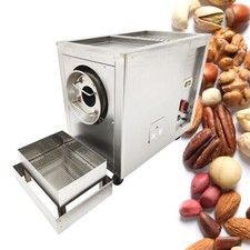 Full-Automatic Stainless Steel Coffee Roaster Nuts Bean Roasting Machine 110V