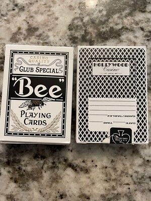Hollywood Casino St. Louis, MO BEE Club Special Playing Cards