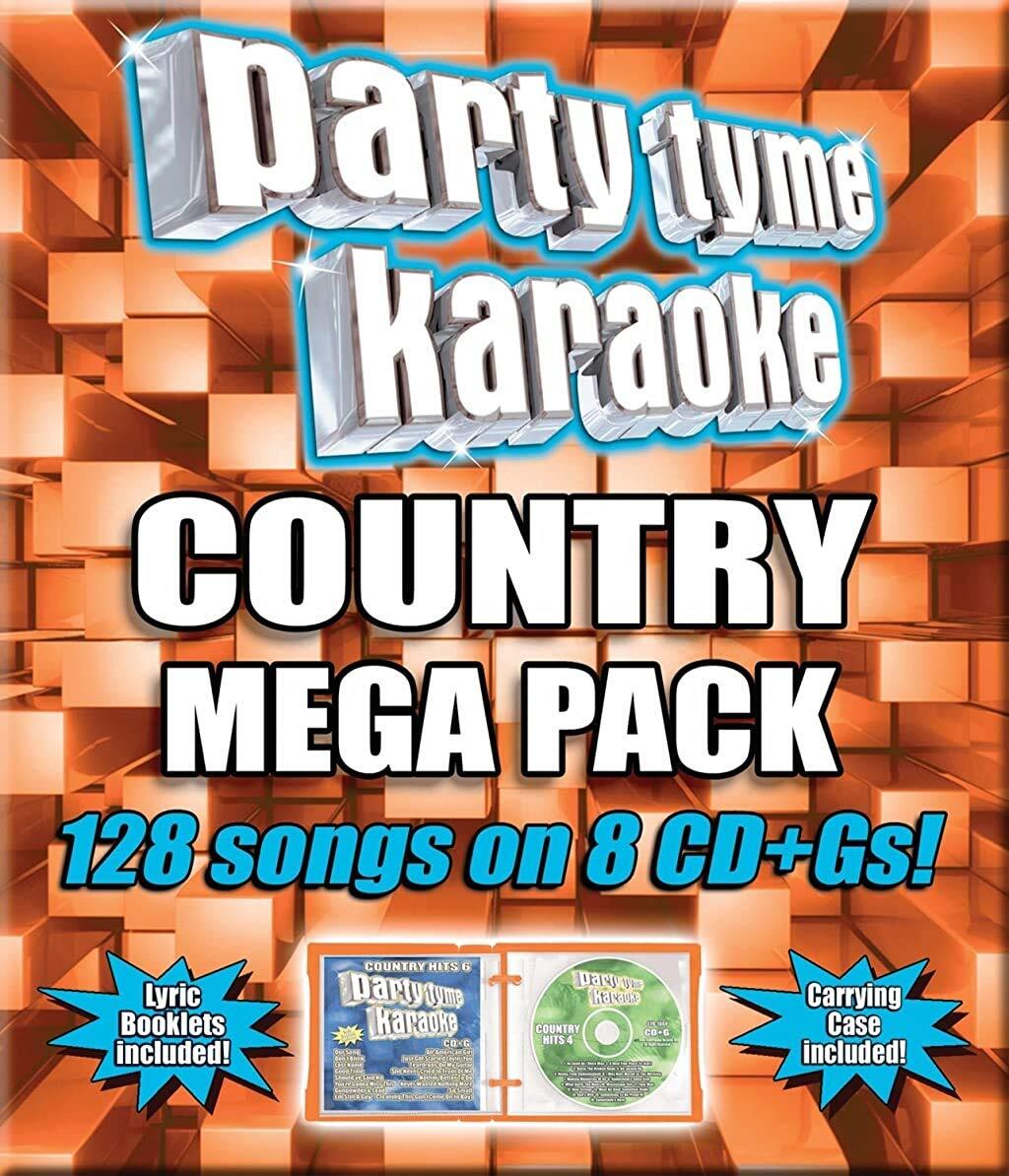 Party Tyme Kara Party Tyme Karaoke - Country Mega Pack (128-Song Mega Pack) (CD)