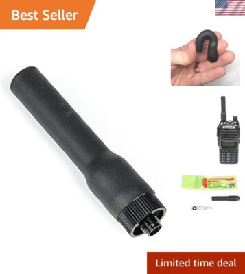 Efficient 2.5-Inch Nagoya Antenna - Dual Band Performance & Minimalist Design