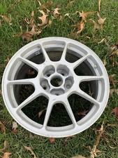One 18 X 9 Ccw Wheel For Porsche Natural Bead Blasted Forged Monoblock