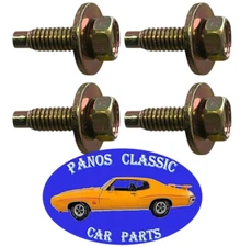 1964-1972 GM GTO Judge 442 Chevelle GSX Rear Trunk Deck Lid Hinge Bolts 4pc #554