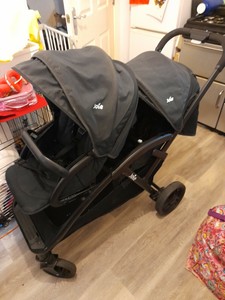 joie double buggy newborn insert
