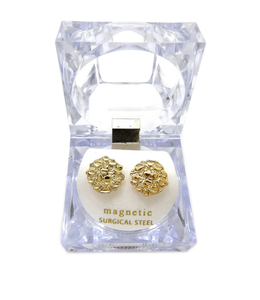 Magnetic Earrings For Non-Pierced Ears | Gold & Silver Studs - Ivy & Miles - Foto 7