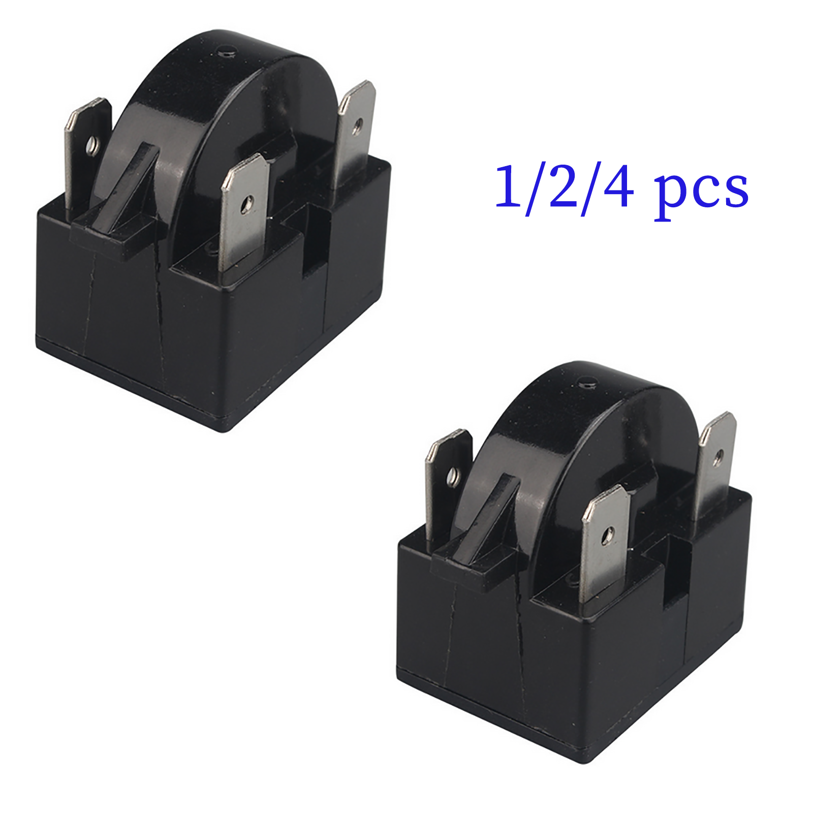 Replacement QP2-15C Refrigerator Compressor Relay Starter 15Ohm 3pin PTC Starter-image
