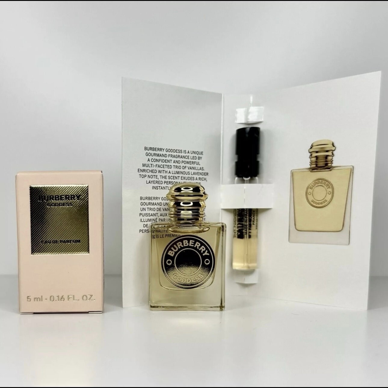 BURBERRY GODDESS Eau de Parfum Mini Travel Spray 5ml Sample-image