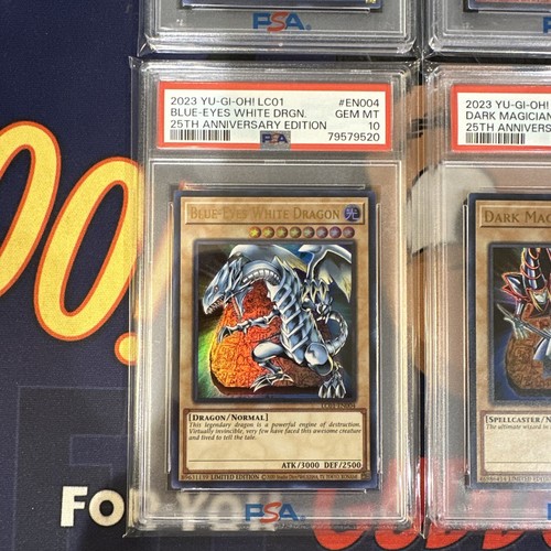 💎PSA 10 GEM MINT 2023 YU-GI-Oh! LEGENDARY Collection 25th Anni SEQUENTIAL SET - Picture 5 of 8