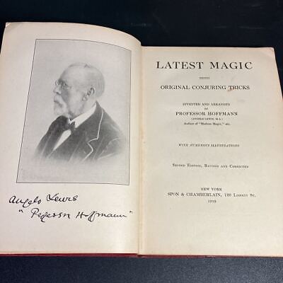 22 12 2 Latest Magic 1919 second edition Professor Hoffmann 22 12 2 Latest Magic 1919 second edition Professor Hoffmann