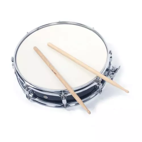 Piccolo Snare Drum 13" X 3.5"Poplar Wood & Metal Shell Percussion Black Standard - Bild 2 von 9