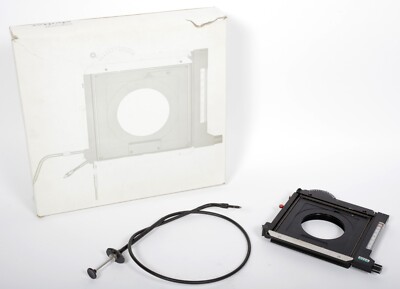 Sinar DB shutter with cable release + box TESTED F5.6 scale #0316