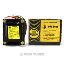 NOS NIB Stancor PM-8406 Power Transformer 650 VAC 40 Ma 6.3V 5V Tube Amps