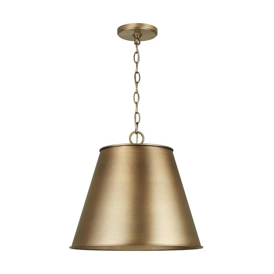 Capital Lighting 1 Light Pendant Aged Brass 337811AD eBay