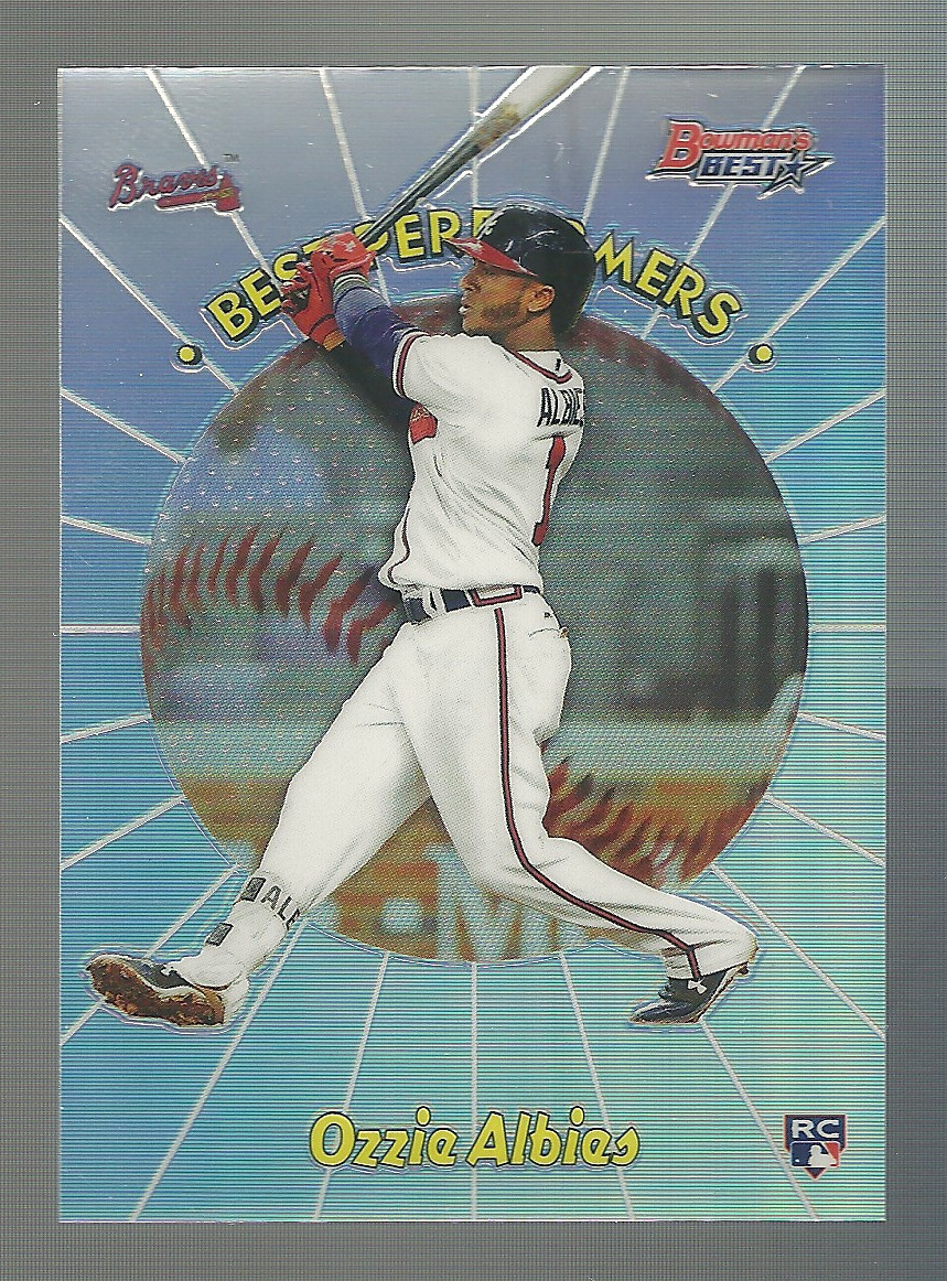 2018 Bowman's Best - 1998 Best Performers Ozzie Albies #98BP-OA (RC)
