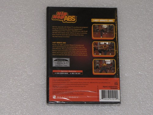 Hip Hop ABS Last Minuet Abs  DVD Beach Body 2007 Factory Seal New - Picture 19 of 24