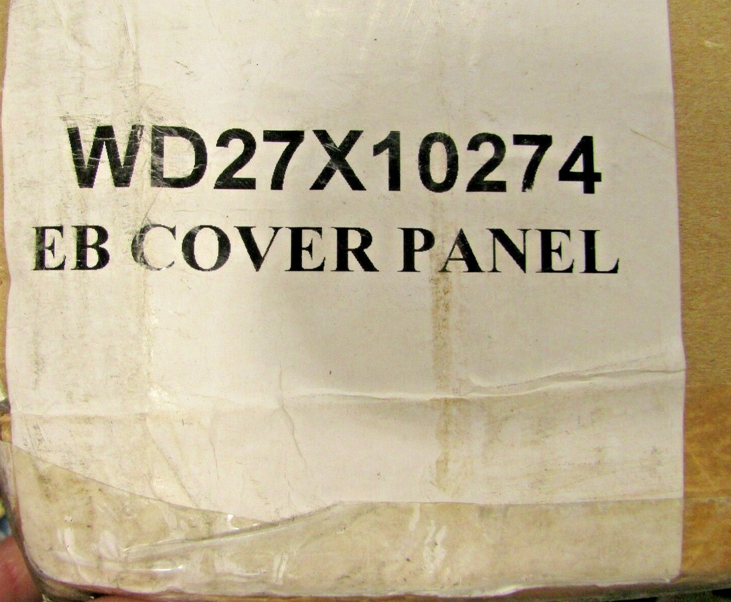 OEM GE WD27X10274 Front Decorative Cover Dishwasher Door Panel EB New