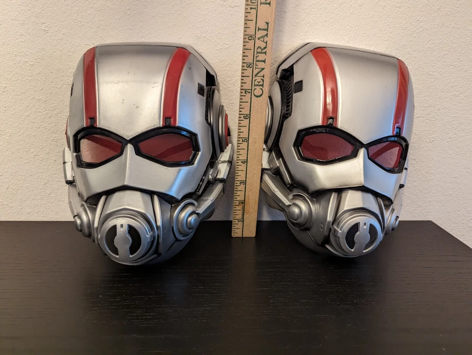 (2) Costume Mask Marvel Comic Plastic Rubies Superhero Mask - Used 2017 - Image 4 of 4