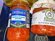 CAPRICCIO DI PESCE TIPO SARDELLA NEONATA PEPERONCINO CALABRIA ARTIGIANALE 2 VASI