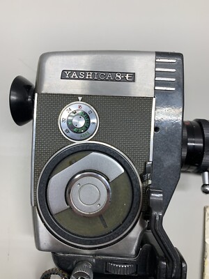 Vintage Yashica 8-E Reflex Zoom Movie 8mm Camera Untested | eBay