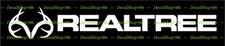 Realtree III - Outdoor Hunting Apparel - Vinyl Die-Cut Peel N' Stick Decals
