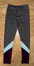 Champion Girl  s Gray leggings Size 7-8 heather Grey active wear EUC