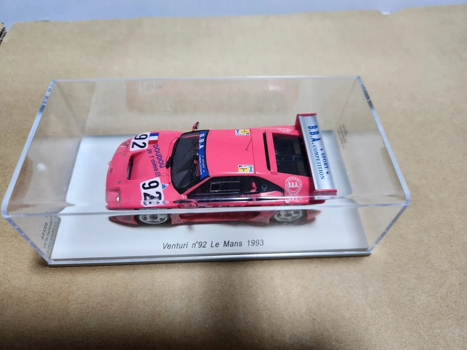 SPARK S2256  VENTURI  #92  LE MANS  1993  1/43 - Image 4 of 4