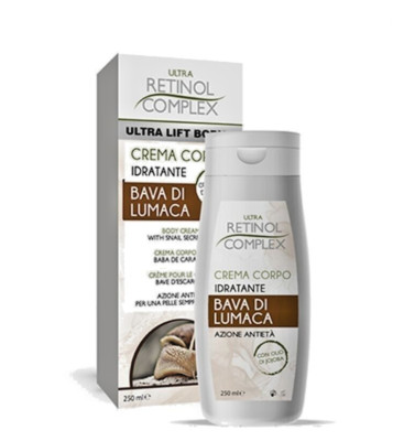 RETINOL COMPLEX FEUCHTIGKEITSSPENDENDE KÖRPERCREME MIT SCHNECKENSCHLEIM ANTI-AGING 250ML