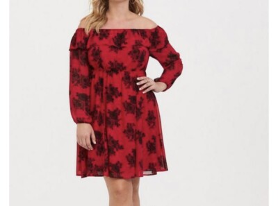 red chiffon skater dress Designer Red Chiffon Skater Dresses for Women - Up to 86% off