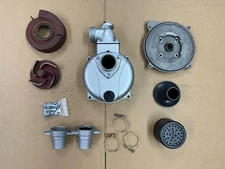 NPT Semi-Trash Water Pump For 3/4 Inch Threaded Shaft for 2IN. Pump Port OS