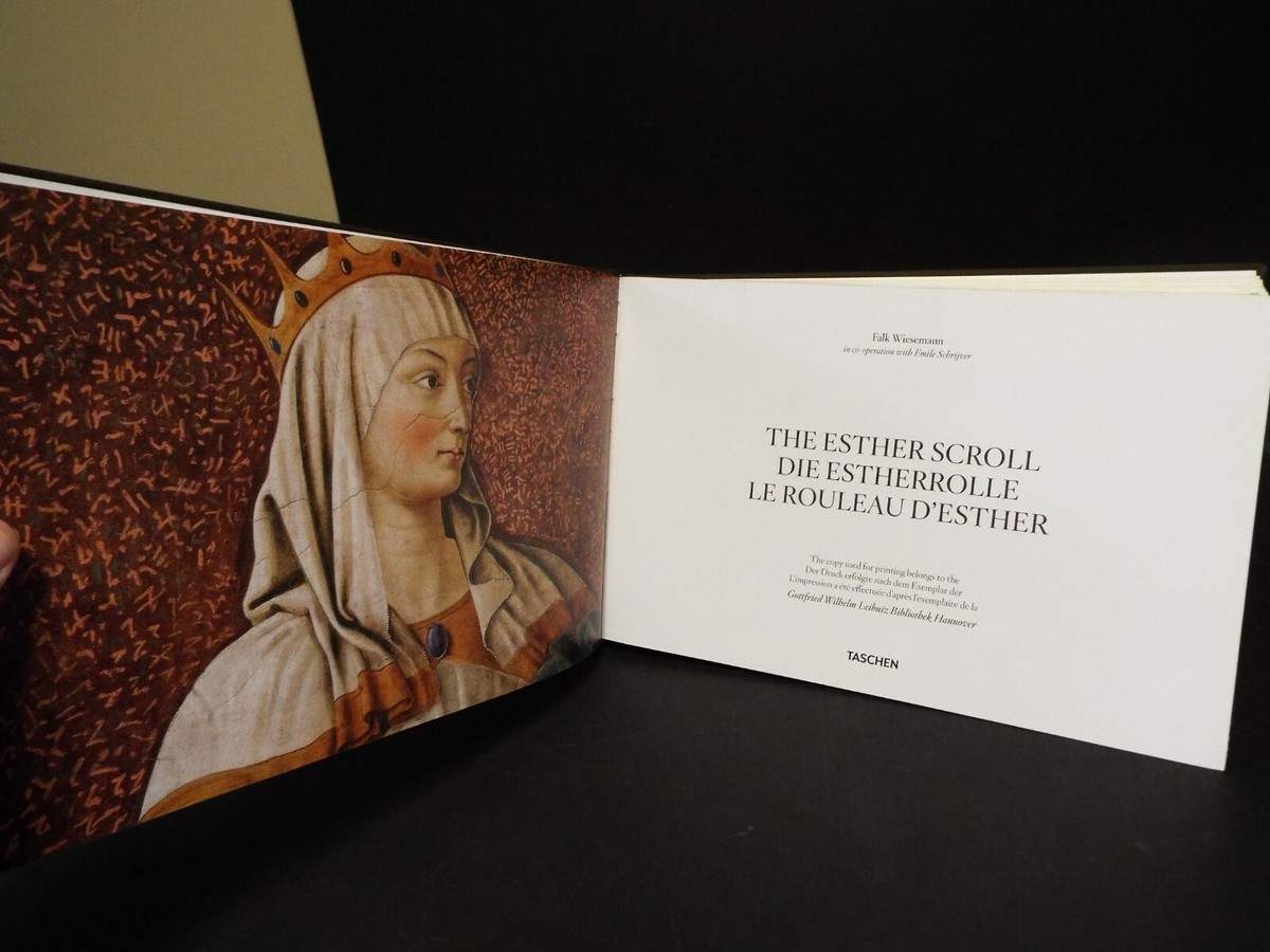 Esther Scroll - Torah ,Best Reproduction. Limited Ed of 1746