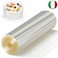 KOSHIFU Rotolo Acetato per Pasticceria 20 cm x 10 m Pellicola per Bordi Torte