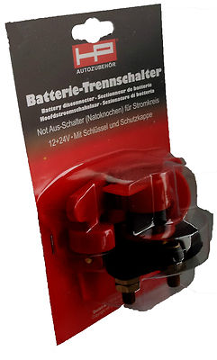 BATTERIETRENN- SCHUTZSCHALTER 12/24V NATOKNOCHEN battery disconnector  20314 AG