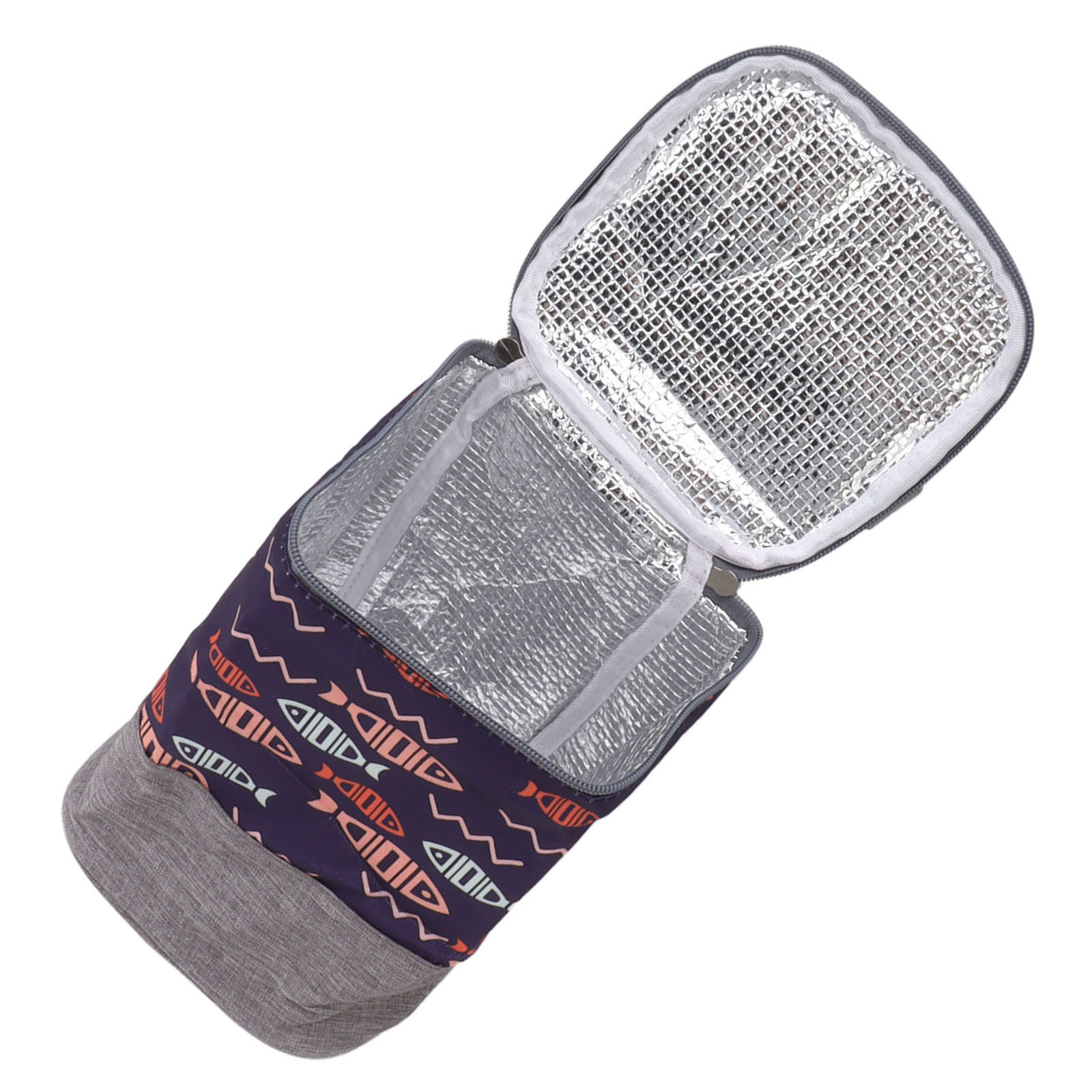 (Fish)Thermal Baby Bottle Bag Easy Cleaning Breastmilk Warmer Cooler