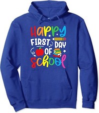 Back To School Teacher First Day Of School Kids Unisex Hooded Sweatshirt
