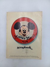 MICKEY MOUSE CLUB SCRAPBOOK WALT DISNEY 1975 BY KEITH KELLER