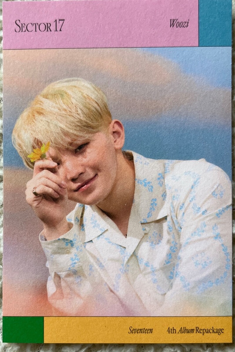 SEVENTEEN - 4TH REPACKAGE ALBUM SECTOR 17 Official PHOTOCARD FILM