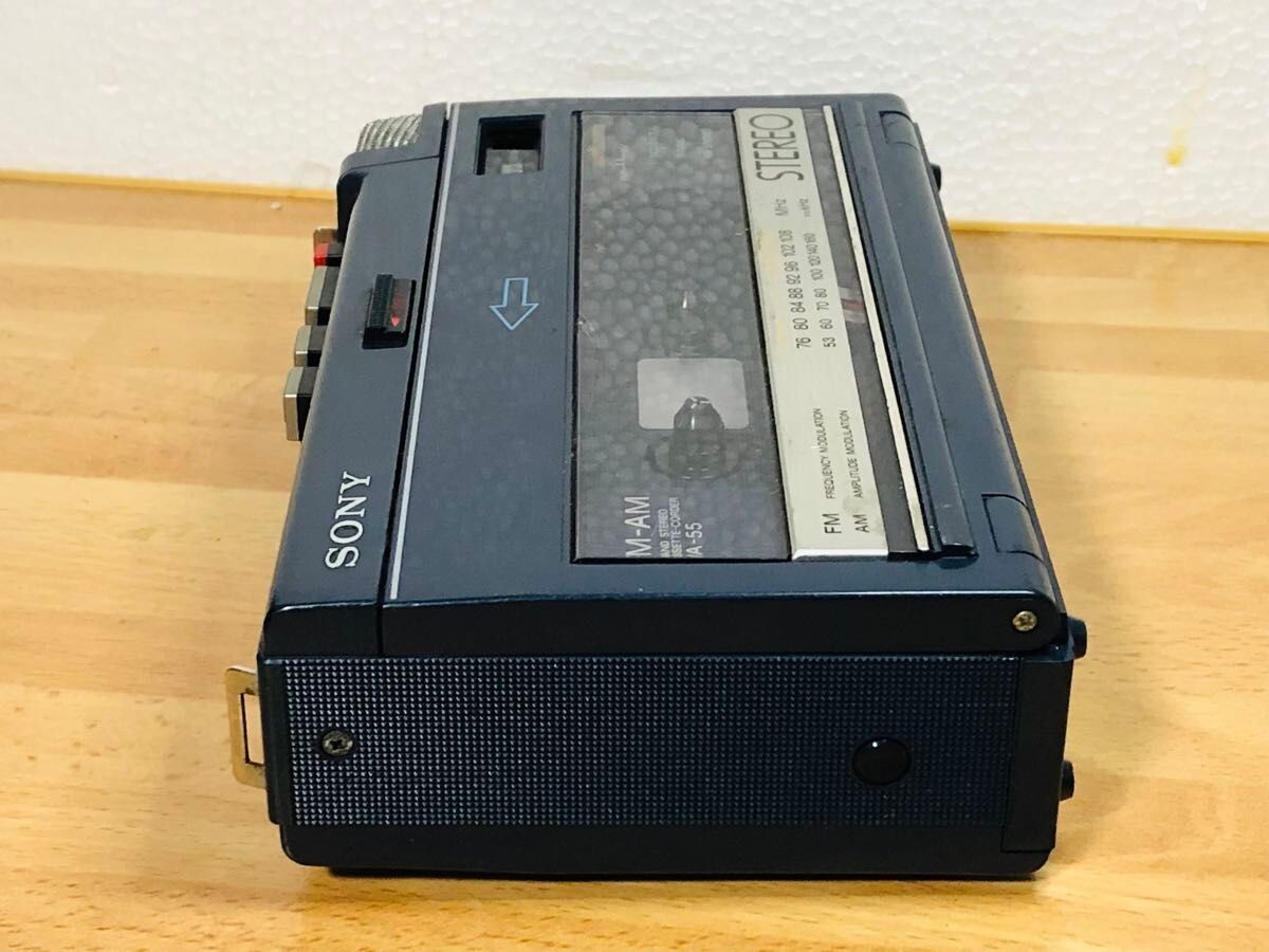Sony Wa-55 Portable Cassette Player Walkman Vintage Audio Am/Fm