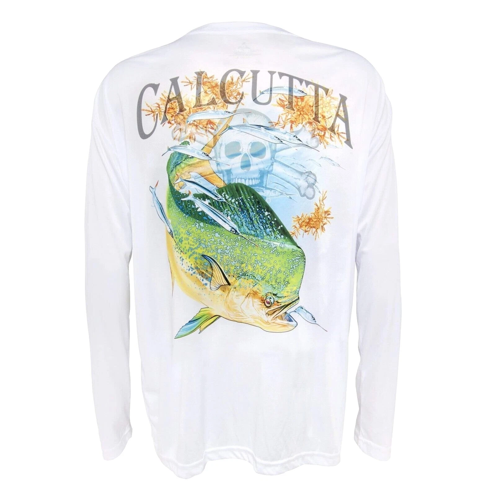 Polyester White Fishing Shirts & Tops