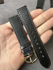 Vintage Watch Strap 20 mm  Leather Nos Top Quality V57