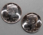 2024 P D Kennedy BU Half Dollars 2 Coin 50c US Coins 50 Cents Uncirculated