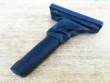 Range Rover P38 Black Leather Lever Handle Grip & Leather Hand Brake Handbrake